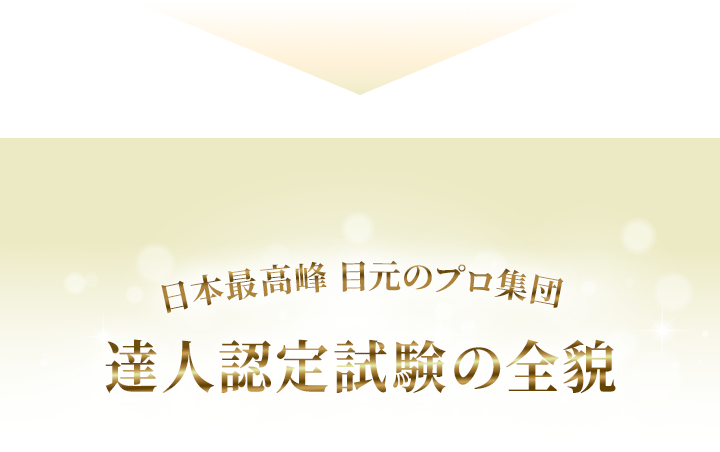 達人認定試験の全貌